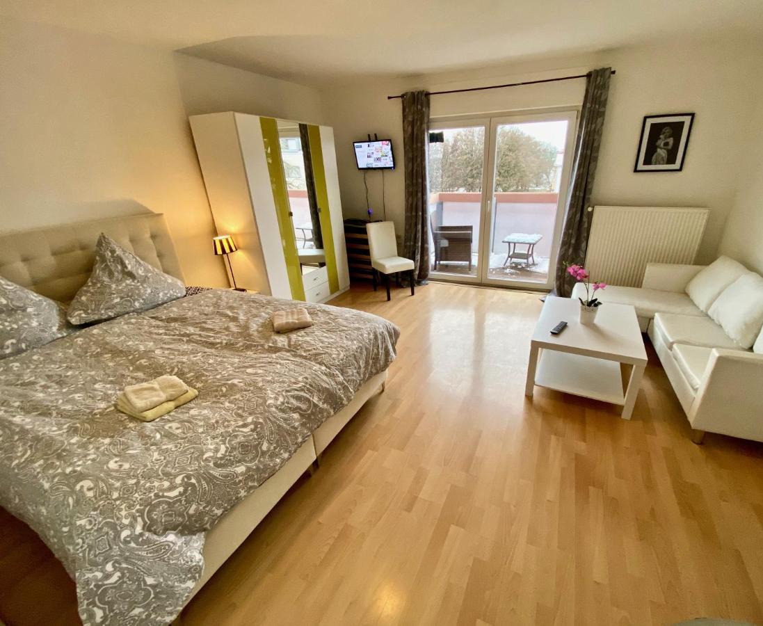 Zentrales Wg-Zimmer 1 Ravensburg, Balkon, Kamin 아파트 외부 사진