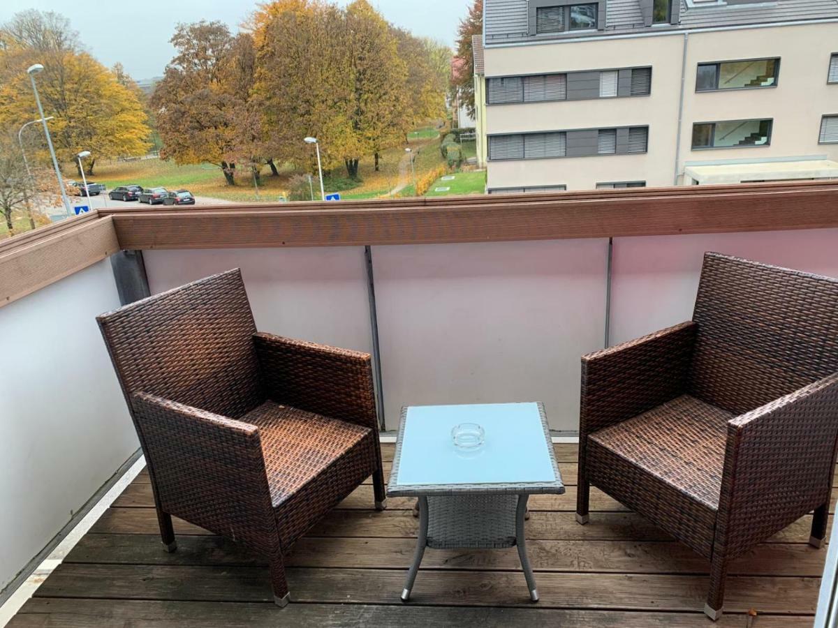 Zentrales Wg-Zimmer 1 Ravensburg, Balkon, Kamin 아파트 외부 사진
